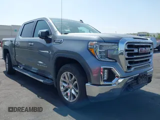 2020 GMC Sierra 1500 SLT with VIN 3GTP8DED8LG378819, listed as a IAAI auction lot 42342856 with 75,666 mi miles and . Bid and sale history available at DreamBid. Image 1.