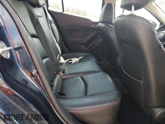 2016 Mazda Mazda3 i Grand Touring with VIN JM1BM1X72G1305560, listed as a Copart auction lot 52333205 with 158,906 mi miles and Salvage Title. Bid and sale history available at carsss.com. Image 10.