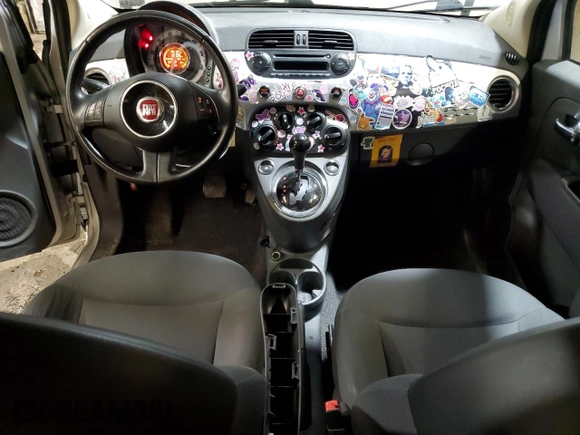 2013 FIAT 500 Pop with VIN 3C3CFFAR5DT526391, listed as a Copart auction lot 53429125 with 105,104 mi miles and Salvage Title. Bid and sale history available at carsss.com. Image 8.