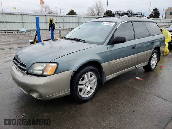 2002 Subaru Legacy Outback with VIN 4S3BH665826662609, listed as a Copart auction lot 48392445 with 198,448 mi miles and Salvage title. Bid and sale history available at DreamBid. Image 1.