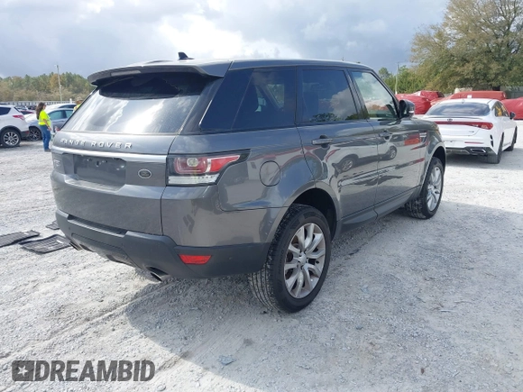 2016 Land Rover Range Rover Sport HSE with VIN SALWR2VF4GA556933, listed as a IAAI auction lot 41757697 with 50,558 mi miles and . Bid and sale history available at DreamBid. Image 4.