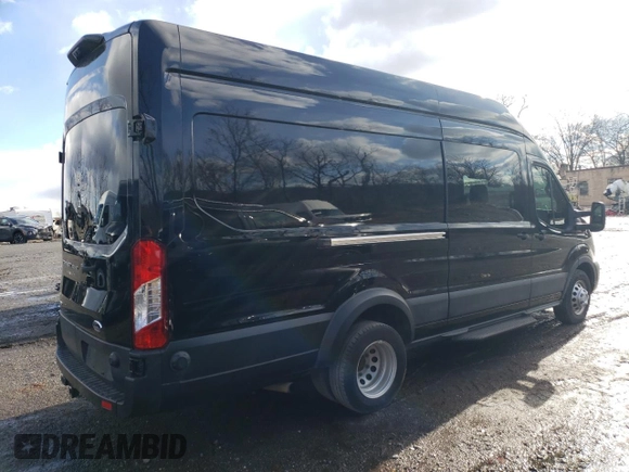 2022 Ford Transit with VIN 1FTBF4W84NKA16967, listed as a Copart auction lot 44143975 with 53,887 mi miles and Non Repairable. Bid and sale history available at DreamBid. Image 3.
