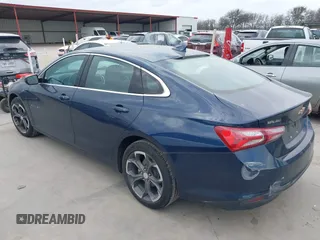 2022 Chevrolet Malibu LT with VIN 1G1ZD5ST5NF177396, listed as a IAAI auction lot 41706726 with 52,158 mi miles and . Bid and sale history available at DreamBid. Image 3.