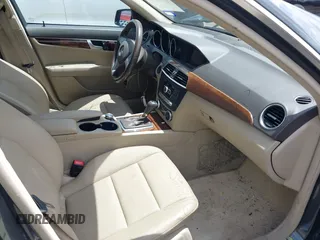 2012 Mercedes-Benz C 250 Sport with VIN WDDGF4HB1CR224961, listed as a IAAI auction lot 39658005 with 82,682 mi miles and . Bid and sale history available at DreamBid. Image 5.