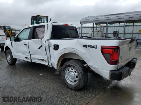 2024 Ford F-150 XL с VIN 1FTFW1L51RKE26285, выставлен на аукционе Copart как лот 50971705 с пробегом 4 800 миль миль и Списание • Salvage title. История ставок и продаж доступна на DreamBid. Изображение 2.