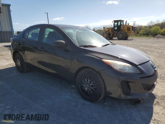 2013 Mazda Mazda3 i Sport with VIN JM1BL1UP5D1851420, listed as a Copart auction lot 54834355 with 174,014 mi miles and Salvage Title. Bid and sale history available at carsss.com. Image 4.