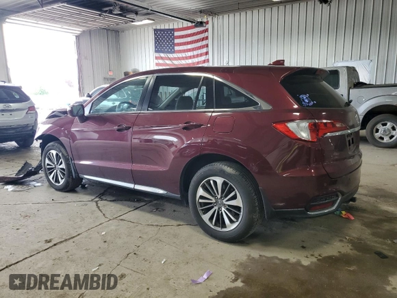 2016 Acura RDX Advance with VIN 5J8TB4H73GL007812, listed as a Copart auction lot 58619505 with 71,244 mi miles and Clean title. Bid and sale history available at DreamBid. Image 2.