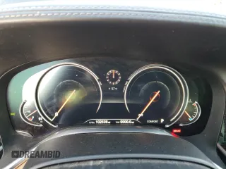 2017 BMW 7 Series 750i with VIN WBA7F0C57HGM21136, listed as a Copart auction lot 88525335 with 102,508 mi miles and Salvage title. Bid and sale history available at DreamBid. Image 9.