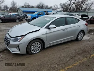 2019 Hyundai Elantra SE with VIN 5NPD74LF2KH474218, listed as a Copart auction lot 43427075 with 101,681 mi miles and Salvage Title. Bid and sale history available at DreamBid. Image 1.