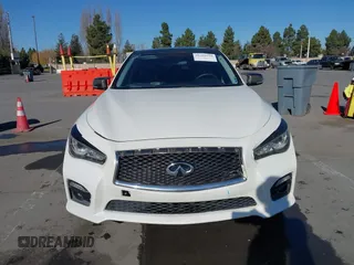 2017 Infiniti Q50 3.0t Premium with VIN JN1EV7AP3HM730522, listed as a IAAI auction lot 41399526 with 84,809 mi miles. Bid and sale history available at carsss.com. Image 13.
