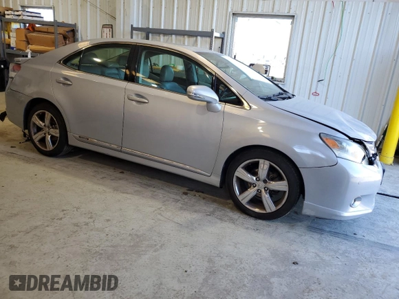 2010 Lexus HS 250h with VIN JTHBB1BA3A2012663, listed as a Copart auction lot 81387964 with 174,643 mi miles and Salvage Title. Bid and sale history available at DreamBid. Image 4.