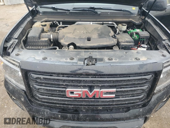 2017 GMC Canyon 2WD SLE with VIN 1GTG5CEN5H1181298, listed as a Copart auction lot 43681595 with 155,063 mi miles and Salvage Title. Bid and sale history available at carsss.com. Image 11.