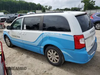 2015 Chrysler Town & Country Touring with VIN 2C4RC1BG7FR637030, listed as a Copart auction lot 64813694 with Not Provided miles and Clean Title. Bid and sale history available at carsss.com. Image 2.
