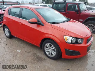 2013 Chevrolet Sonic LT with VIN 1G1JC6SHXD4139822, listed as a IAAI auction lot 41672289 with 87,899 mi miles. Bid and sale history available at carsss.com. Image 1.
