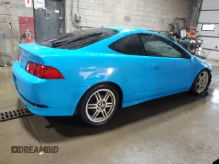 2005 Acura RSX with VIN JH4DC54845S006206, listed as a Copart auction lot 76715504 with 145,074 mi miles and Clean Title. Bid and sale history available at carsss.com. Image 3.