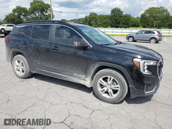 2022 GMC Terrain SLE с VIN 3GKALMEV7NL109917, выставлен на аукционе Copart как лот 65394745 с пробегом 26 018 миль миль и Списание • Salvage title. История ставок и продаж доступна на DreamBid. Изображение 4.