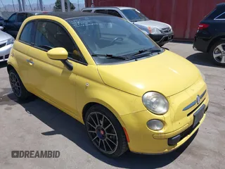 2012 FIAT 500 Pop with VIN 3C3CFFDR5CT195225, listed as a IAAI auction lot 42703938 with 171,879 mi miles and . Bid and sale history available at DreamBid. Image 1.