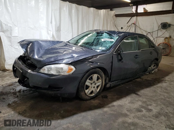 2008 Chevrolet Impala LS with VIN 2G1WB58KX81229172, listed as a Copart auction lot 58075235 with 182,165 mi miles and Salvage title. Bid and sale history available at DreamBid. Image 1.