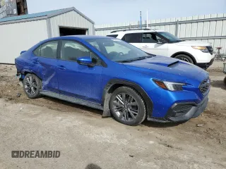2022 Subaru WRX with VIN JF1VBAA68N9027433, listed as a Copart auction lot 47878705 with 23,543 mi miles and Salvage Title. Bid and sale history available at carsss.com. Image 4.