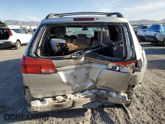 2005 Toyota Sienna CE with VIN 5TDZA23C15S237672, listed as a Copart auction lot 52204085 with 244,411 mi miles and Salvage Title. Bid and sale history available at carsss.com. Image 6.
