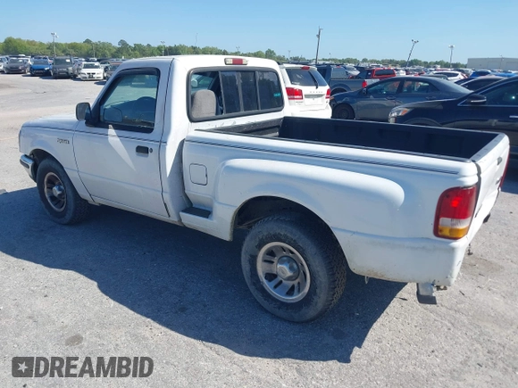 1997 Ford Ranger XLT with VIN 1FTCR10A1VPB31809, listed as a IAAI auction lot 41833285 with 150,461 mi miles. Bid and sale history available at carsss.com. Image 3.