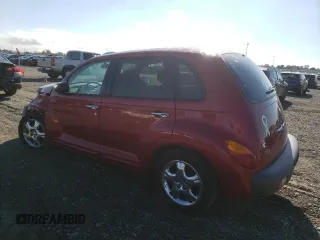 2002 Chrysler PT Cruiser Touring with VIN 3C4FY58B42T292814, listed as a Copart auction lot 81101984 with 57,293 mi miles and Salvage Title. Bid and sale history available at DreamBid. Image 2.