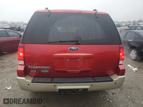 2005 Ford Expedition Eddie Bauer z VIN 1FMFU18525LA27433, wystawiony jako Copart lot #44785565 z przebiegiem 226 510 mil mil oraz Szkoda całkowita • Salvage title. Historia ofert i sprzedaży dostępna na DreamBid. Obrazek 6.