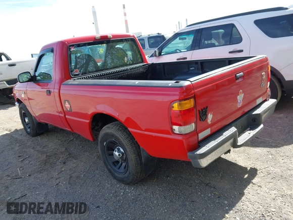 1999 Ford Ranger XL with VIN 1FTYR10C3XUA34140, listed as a IAAI auction lot 42035431 with 145,297 mi miles. Bid and sale history available at carsss.com. Image 3.