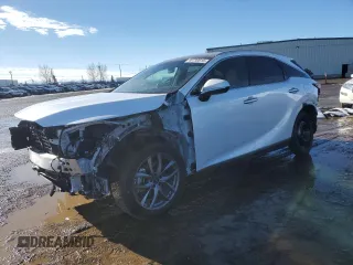 2024 Lexus RX 350h with VIN 2T2BBMCA4RC029157, listed as a Copart auction lot 46730615 with 14,693 mi miles and Salvage title. Bid and sale history available at DreamBid. Image 1.