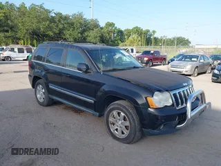 2009 Jeep Grand Cherokee Limited with VIN 1J8GR58K39C528952, listed as a IAAI auction lot 42834493 with 157,198 mi miles and . Bid and sale history available at DreamBid. Image 1.