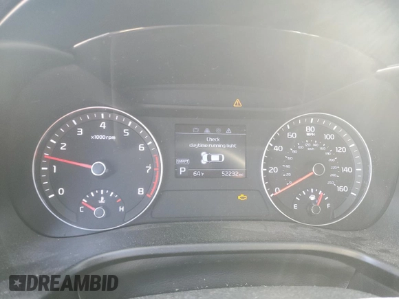 2020 Kia Forte LXS with VIN 3KPF24AD0LE218688, listed as a Copart auction lot 50359015 with 52,232 mi miles and Salvage Title. Bid and sale history available at carsss.com. Image 9.