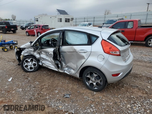 2011 Ford Fiesta SES with VIN 3FADP4FJ7BM186601, listed as a Copart auction lot 51461585 with 140,044 mi miles and Salvage Title. Bid and sale history available at carsss.com. Image 2.