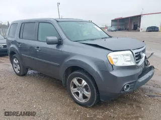 2014 Honda Pilot EX-L with VIN 5FNYF3H57EB002789, listed as a IAAI auction lot 41296532 with NaN miles. Bid and sale history available at carsss.com. Image 1.