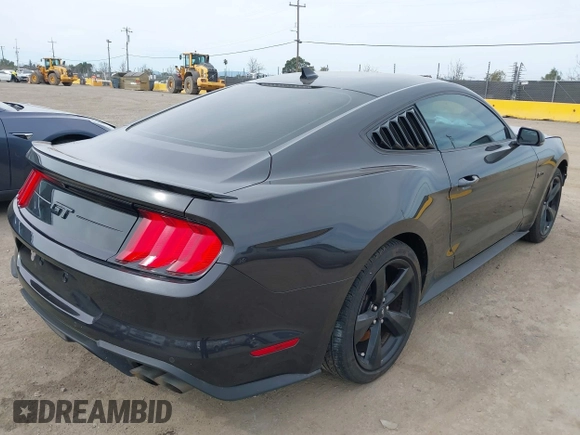 2022 Ford Mustang GT with VIN 1FA6P8CFXN5110171, listed as a IAAI auction lot 41690206 with 20,989 mi miles and . Bid and sale history available at DreamBid. Image 4.