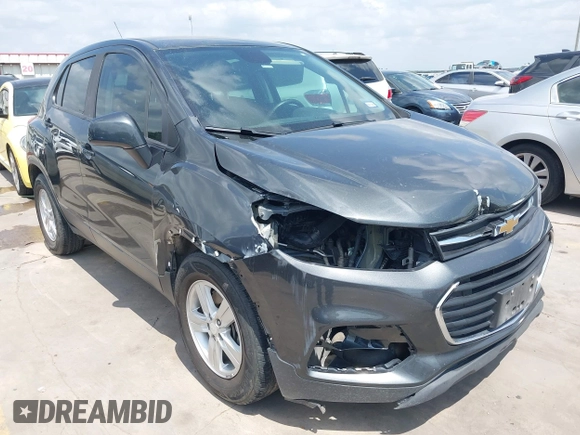 2020 Chevrolet Trax LS with VIN 3GNCJKSB5LL248117, listed as a IAAI auction lot 42390108 with 111,852 mi miles and . Bid and sale history available at DreamBid. Image 1.