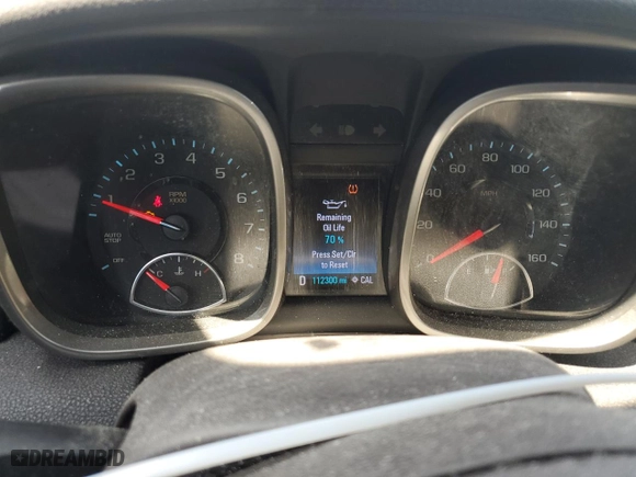 2015 Chevrolet Malibu LTZ with VIN 1G11F5SL7FF213548, listed as a Copart auction lot 50828735 with 112,300 mi miles and Salvage Title. Bid and sale history available at carsss.com. Image 9.