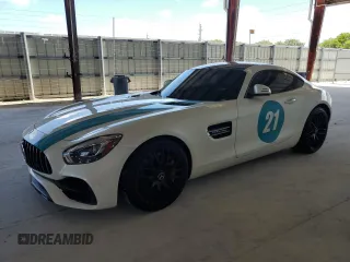 2016 Mercedes-Benz AMG GT with VIN WDDYJAJA2GA000623, listed as a Copart auction lot 62283175 with 37,741 mi miles and Salvage title. Bid and sale history available at DreamBid. Image 1.