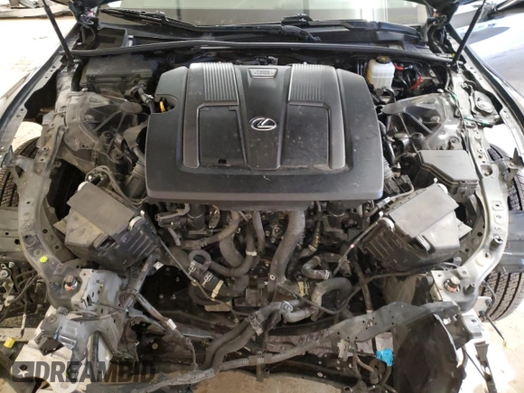 2019 Lexus LS 500 with VIN JTHC51FF6K5006583, listed as a Copart auction lot 81748074 with 98,323 mi miles and Salvage title. Bid and sale history available at DreamBid. Image 11.
