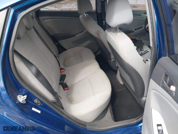 2016 Hyundai Accent SE with VIN KMHCT4AE1GU085810, listed as a IAAI auction lot 41881579 with 137,721 mi miles. Bid and sale history available at carsss.com. Image 8.