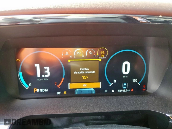 2022 Ford F-150 XL with VIN 1FTFW1E88NFA11166, listed as a Copart auction lot 58990555 with 49,445 mi miles and Clean title. Bid and sale history available at DreamBid. Image 9.