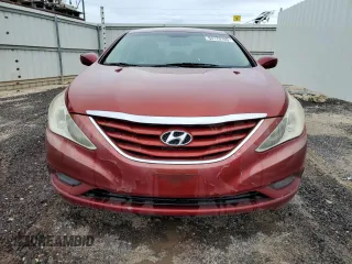 2011 Hyundai Sonata GLS with VIN 5NPEB4ACXBH167231, listed as a Copart auction lot 53170105 with 148,860 mi miles and Clean Title. Bid and sale history available at carsss.com. Image 5.