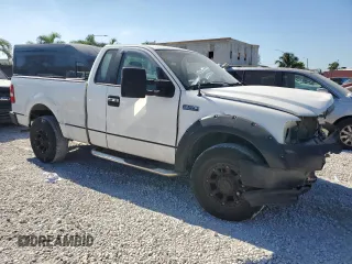 2007 Ford F-150 XL with VIN 1FTRF14517KC85159, listed as a Copart auction lot 83807384 with 178,898 mi miles and Salvage title. Bid and sale history available at DreamBid. Image 4.