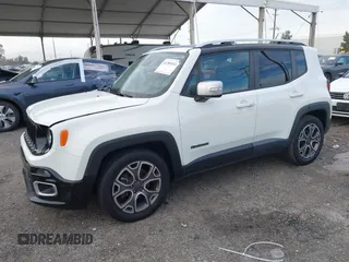 2017 Jeep Renegade Limited with VIN ZACCJADB5HPF68004, listed as a IAAI auction lot 41789333 with 108,425 mi miles and . Bid and sale history available at DreamBid. Image 17.