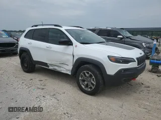 2022 Jeep Cherokee Trailhawk z VIN 1C4PJMBX2ND548837, wystawiony jako Copart lot #59042215 z przebiegiem 13 489 mil mil oraz Szkoda całkowita • Salvage title. Historia ofert i sprzedaży dostępna na DreamBid. Obrazek 4.