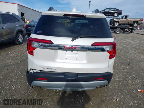 2020 GMC Acadia SLT with VIN 1GKKNMLSXLZ139314, listed as a IAAI auction lot 41573802 with 39,343 mi miles and . Bid and sale history available at DreamBid. Image 16.