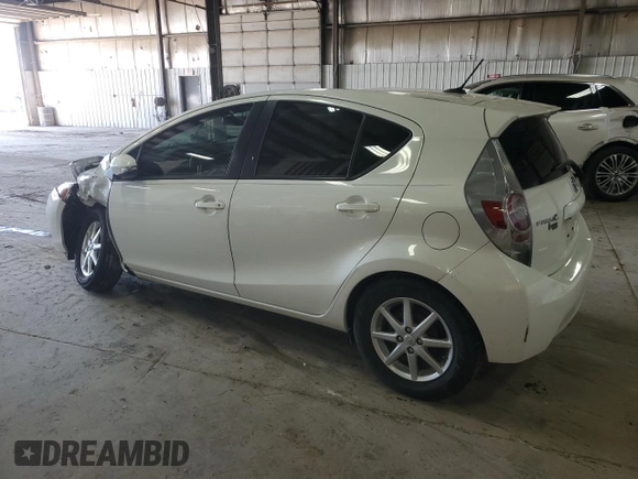2012 Toyota Prius One with VIN JTDKDTB36C1523964, listed as a Copart auction lot 53661765 with 167,437 mi miles and Clean Title. Bid and sale history available at carsss.com. Image 2.