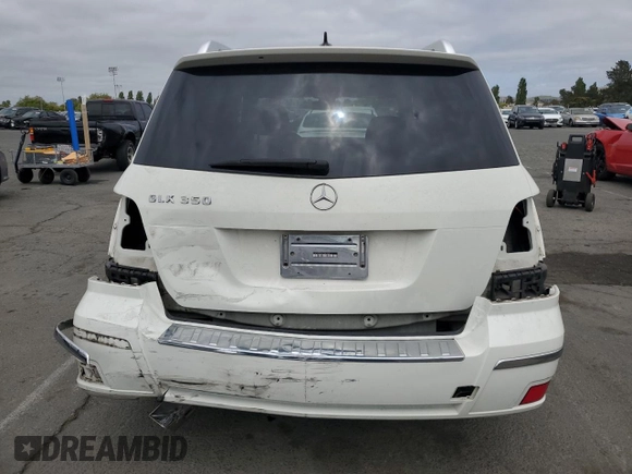 2011 Mercedes-Benz GLK 350 with VIN WDCGG5GB8BF561250, listed as a Copart auction lot 54387585 with 141,182 mi miles and Salvage Title. Bid and sale history available at DreamBid. Image 6.
