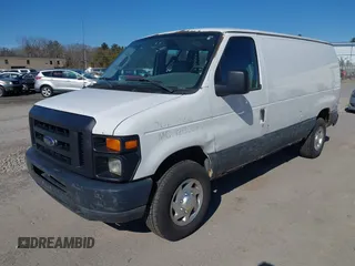 2008 Ford Econoline Cargo Commercial with VIN 1FTNE24W58DA33999, listed as a IAAI auction lot 41738201 with 220,021 mi miles and . Bid and sale history available at carsss.com. Image 2.