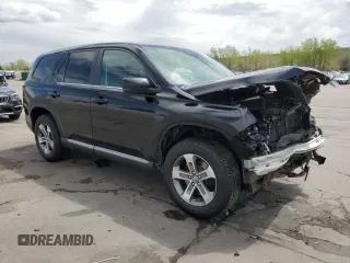 2023 Honda Pilot EX-L z VIN 5FNYG1H47PB033195, wystawiony jako Copart lot #55359975 z przebiegiem Nie podano mil oraz Szkoda całkowita • Salvage title. Historia ofert i sprzedaży dostępna na DreamBid. Obrazek 4.