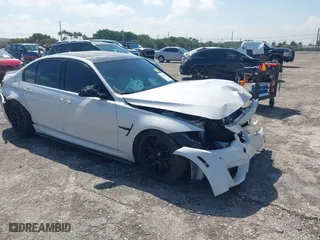 2015 BMW M3 with VIN WBS3C9C55FP806151, listed as a IAAI auction lot 41934925 with 58,071 mi miles. Bid and sale history available at carsss.com. Image 1.